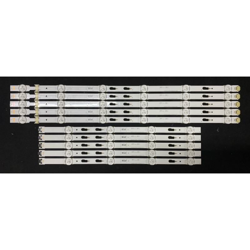 Set barete LED Samsung 48" - 5 barete x 10 leduri (6 + 4) - V5DF-480DCA-R2 + V5DF-480DCB-R2