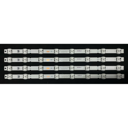 Set barete LED LG 55" - 4 barete x 8 leduri - 6V - 580mm - SSC_Y19_Trident_55UM73&75_REV01_180703
