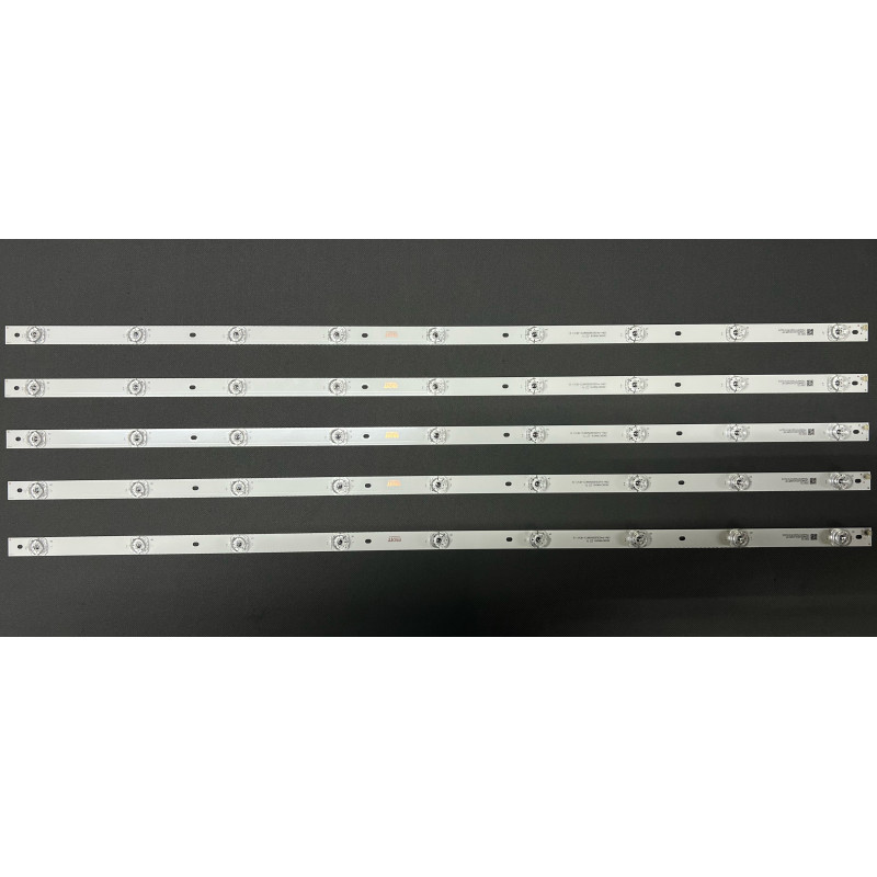 Set barete Sharp 43" - 5 barete x 9 leduri - 3V - 840mm - CRH-P4330300509672-REV1.1 B - CRH-P4335350509515REV1.1 B