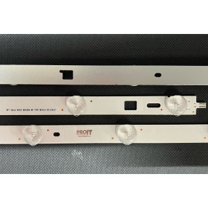 Set barete Sony 32" - 3 barete x 8 leduri, 3V, 590mm - WXGA NDSOEM WA TYPE REV0.0