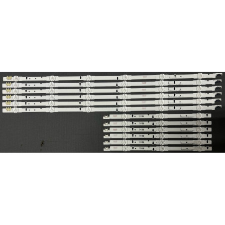 Set barete Samsung 48" - 6 barete x 9 leduri (6 + 3 leduri), 12 bucati, 3V - D4GE-480DCA-R3 - D4GE-480DCB-R3