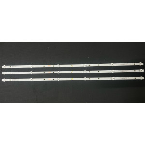 Set barete alte marci 40" - 3 barete x 6 leduri - 3V - 740mm - KJ395D06-ZC22AG-04E