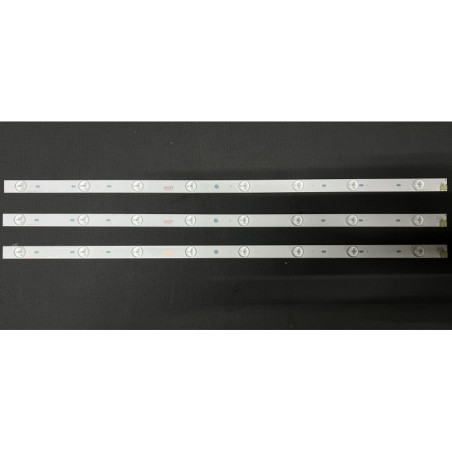 Set barete Toshiba 32" - 3 barete x 8 leduri - 3V - 630mm - IC-F-TBB032D315 - SVT320AE9_REV1.0_121012