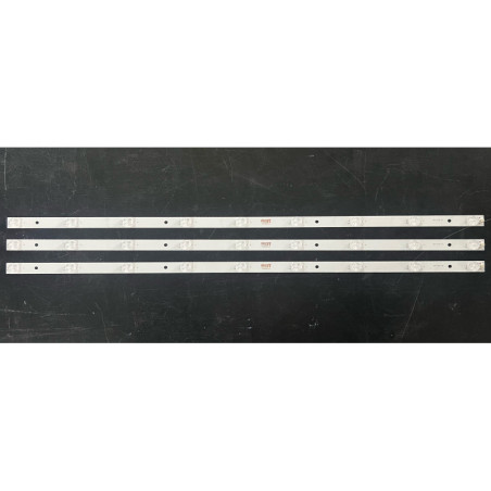 Set barete alte marci 40" - 3 barete x 9 leduri - 3V - 750mm - CX40D09-ZC21FG-01 - MS-L1422 V2