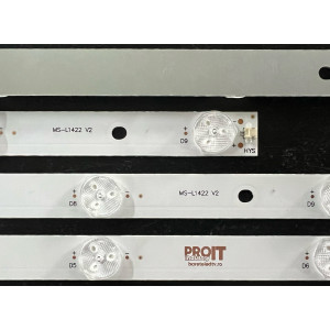 Set barete alte marci 40" - 3 barete x 9 leduri - 3V - 750mm - CX40D09-ZC21FG-01 - MS-L1422 V2