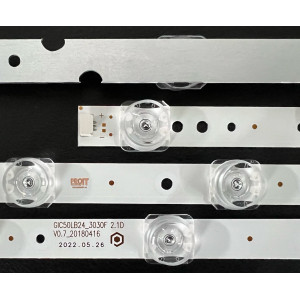 Set barete alte marci / TCL 50" - 4 barete x 7 leduri - 6V - 460mm -  4C-LB5007-YH01J - 4C-LB5007-ZM02J