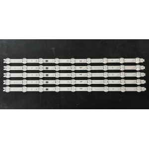 Set barete LG 65" - 5 barete x 9 leduri - 6V - 725mm - SSC_Y19_Trident_65UM75_S