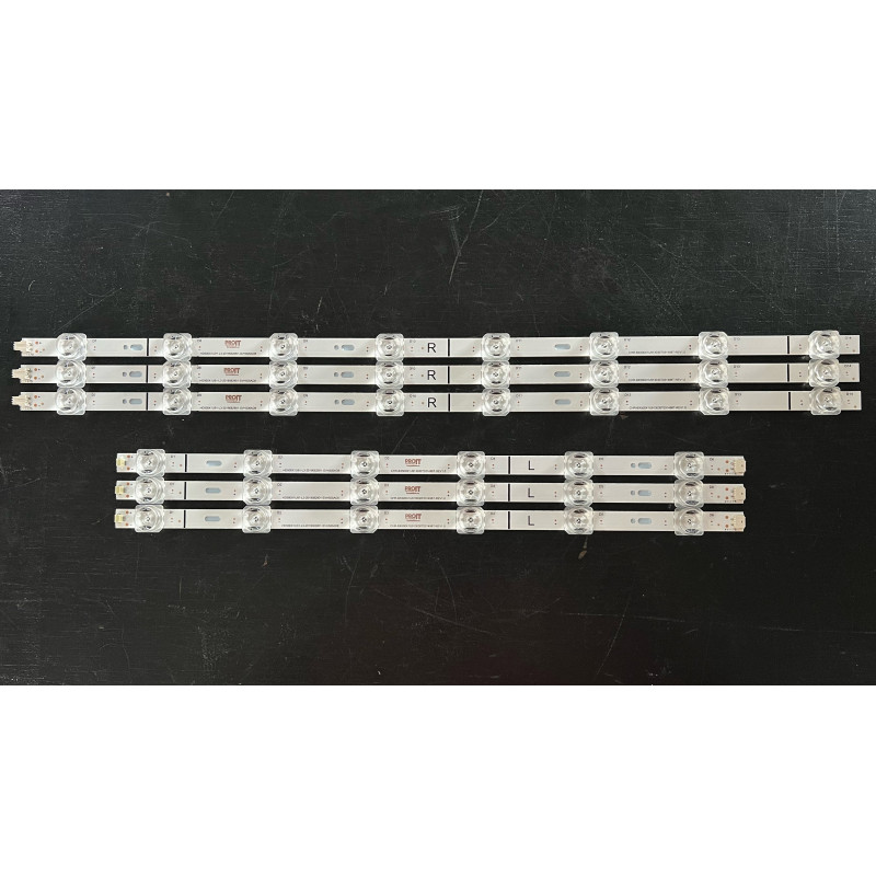 Set barete Hisense 50" - 3 barete x 14 leduri (8 + 6) - 3V - 915mm - CRH-BX500X1U913030T031498T-REV1.0