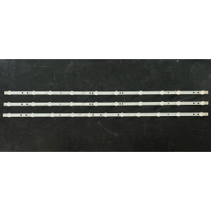Set barete alte marci 43" - 3 barete - 2A x 10 leduri + 1B x 11 leduri - 3V - 800mm - 17DLB43VER7 - 17DLB43VER14
