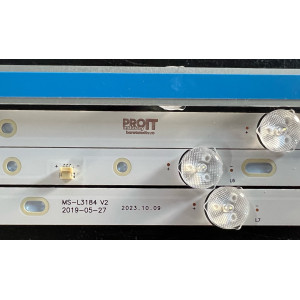 Set barete alte marci 55" - 5 barete x 10 leduri - 3V - 1077mm - CX55D10-ZC52AG-02 - 303CX550054 - JL.D55052330-006AS-M_V01
