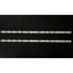 Set barete TCL 50" - 2 barete x 13 leduri - 6V - 495mm - GIC50LB45-3030F2.1D-V1.1 - 4C-LB5013
