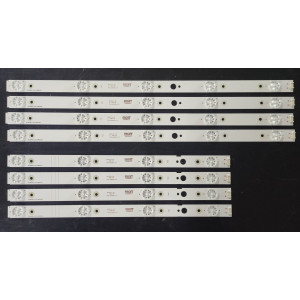 Set barete LED LG 43" - (4 x 4 led) + (4 x 5 led), 8 bucati - CRH-A4330300104L6CNRev1.0