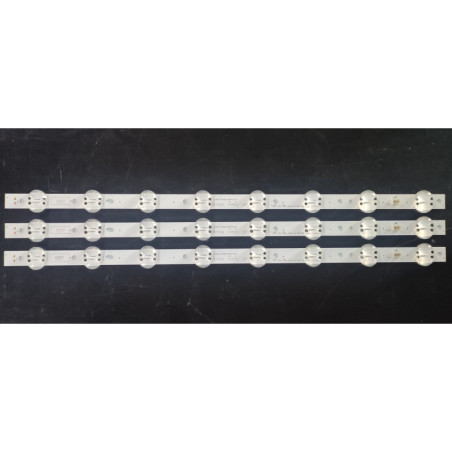 Set barete LG 55" - 3 barete x 8 leduri - 6V - 598mm - LGIT Trident 55UK63 - LG Innotek 55inch 55UK63