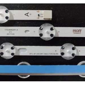 Set barete alte marci 49" - 6 barete x 7 leduri - 3V - 4A + 2B - SVV490A45_A_UHD_7LED_Rev03