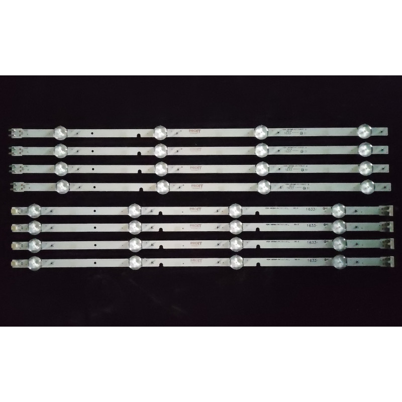 Set barete LED Samsung 48" - 4 barete duble (4 + 4 leduri), 8 bucati - V5DN-480SMA-R4 V5DN-480SMB-R3