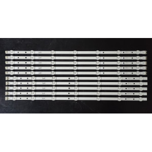 Set barete Samsung 55" - 5 barete x 14 (5 + 5) leduri - 3V - 1088mm - D3GE-550SMA-R1 + D3GE-550SMB-R0