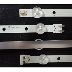 Set barete Samsung 55" - 5 barete x 14 (5 + 5) leduri - 3V - 1088mm - D3GE-550SMA-R1 + D3GE-550SMB-R0