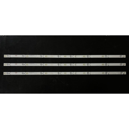 Set barete TCL Thomson 43" - 3 barete x 8 leduri - 6V - 780mm - TOT_43D2900_3x8_3030C_d6t_2d1_4S1PX2 REV.V2