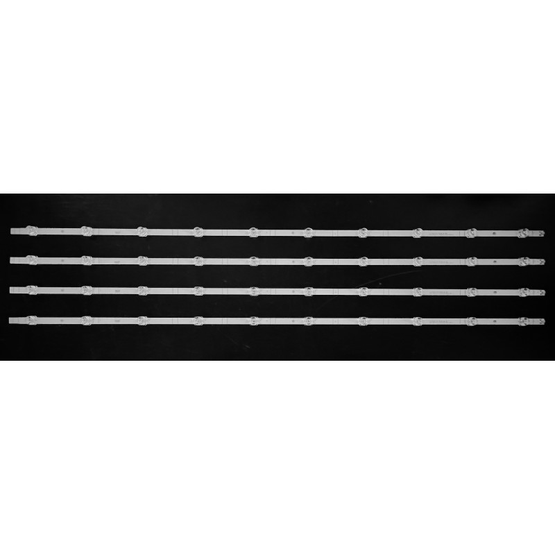 Set barete Hisense 55" - 4 barete x 10 leduri - 3V - 1056mm - JL.D550A1330-003BS-M_V01 - HD550Y1U62-T0L6