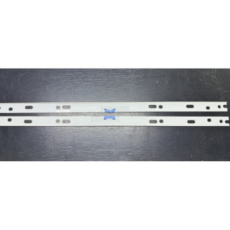 Set barete Samsung 55" - 2 barete laterale x 102 leduri - 3V - 598mm - V8Q7-550SM0-R1 - V8Q7-550SM0-R2