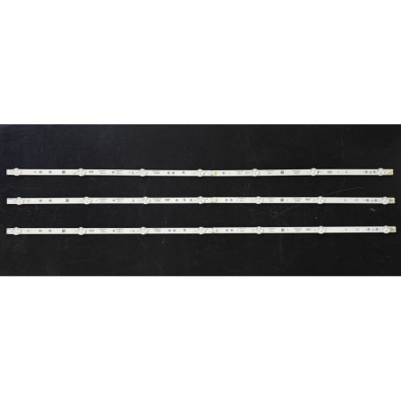 Set barete alte marci / Hitachi 43" - 3 barete x 7 leduri - 2A + 1B - 3V - 800mm - 17DLB43VER13-A + 17DLB43VER13-B