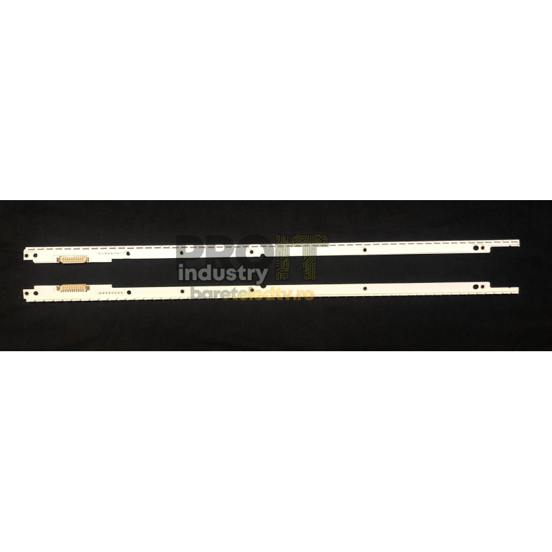 Set barete LED Samsung 40" - 2 barete x 56 led la 3V, 3D, conector 10 pini