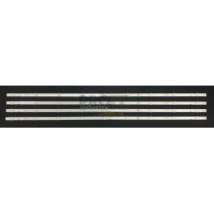Set barete LED LG 49" - 4 barete x 9 leduri - 3V - 965mm - JL.D49091330-001FS-M