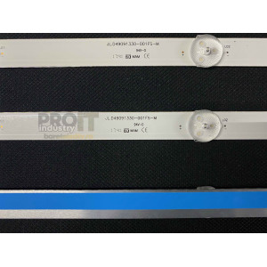 Set barete LED LG 49" - 4 barete x 9 leduri - 3V - 965mm - JL.D49091330-001FS-M