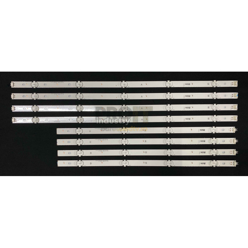 Set barete LED LG 49" - 4 barete x 9 leduri - 3V - 994mm - 4A + 4B - 5 + 4 leduri - 49UH61_UHD_A Type + 49UH61_UHD_B Type