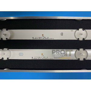 Set barete LED LG 49" - 4 barete x 9 leduri - 3V - 994mm - 4A + 4B - 5 + 4 leduri - 49UH61_UHD_A Type + 49UH61_UHD_B Type