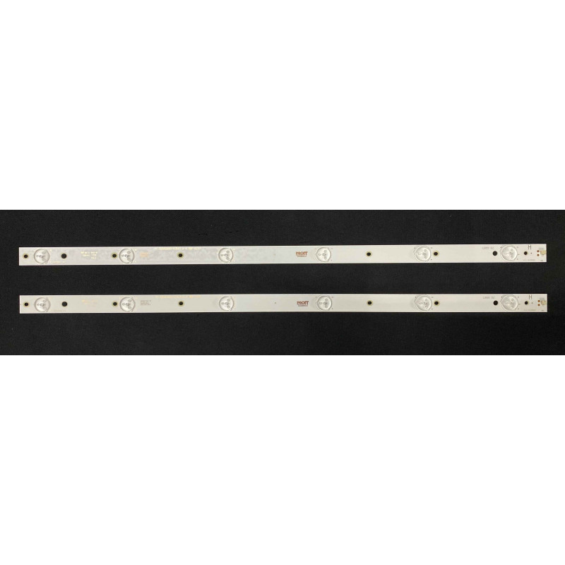 Set barete Philips 32" - 2 barete x 6 leduri (3 + 3 - paralel) - 6V - 320TT09 V5 - 320TT09 V6 - YX-32042000-1C543-0-4-3BF-0237