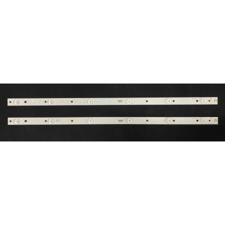 Set barete Philips 32" - 2 barete x 6 leduri (3 + 3 - paralel) - 6V - 320TT09 V5 - 320TT09 V6 - YX-32042000-1C543-0-4-3BF-0237