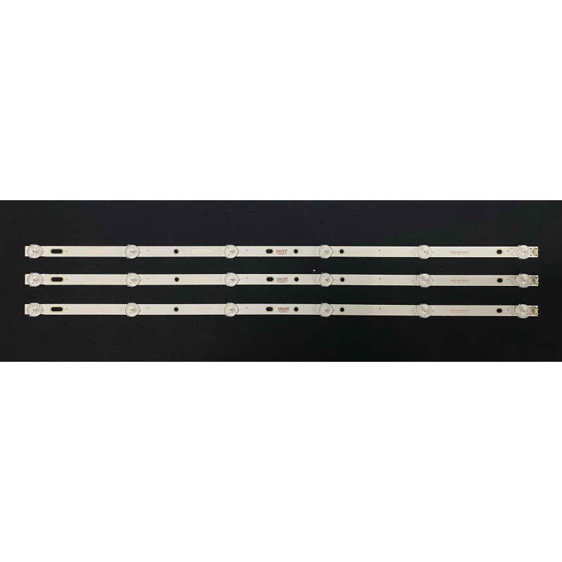 Set barete LED alte marci 32" - 3 barete x 6 leduri - 3V - 580mm - DLED32SLT 3X6 0005 - JL.D320427005-T - JL.D321225006-T