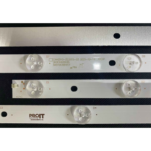Set barete LED alte marci 42" - 4 barete x 10 leduri - 3V - 814mm - CX42D10-ZC21FG-03 - 303CX420035