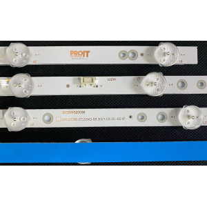 Set barete LED alte marci 32" - 2 barete x 6 leduri - 3V - 550mm - SW32D06-ZC22AG-08 - 303SW320036 - APT-LB17091---W32