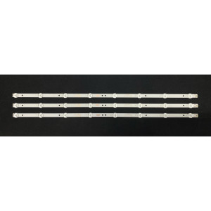 Set barete LED Philips 32" - 3 barete x 8 leduri - 3V - 617mm - 4708-K320WD-A4213K01 - 4708-K320WD-A2213K01