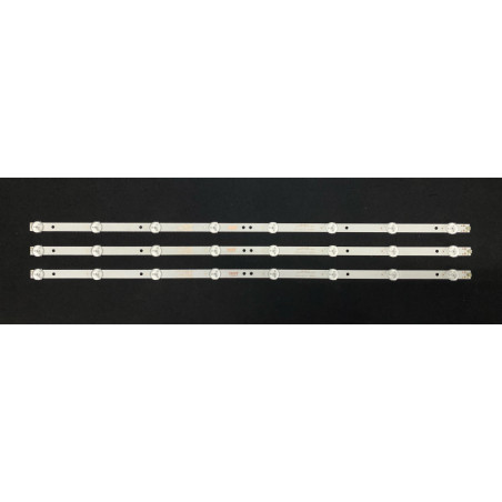 Set barete LED Philips 32" - 3 barete x 8 leduri - 3V - 617mm - 4708-K320WD-A4213K01 - 4708-K320WD-A2213K01