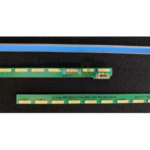 Set barete LG 49" - 2 barete laterale x 46 leduri - 3V - 535mm - LG innotek BMS 49inch L+R-Type 8520