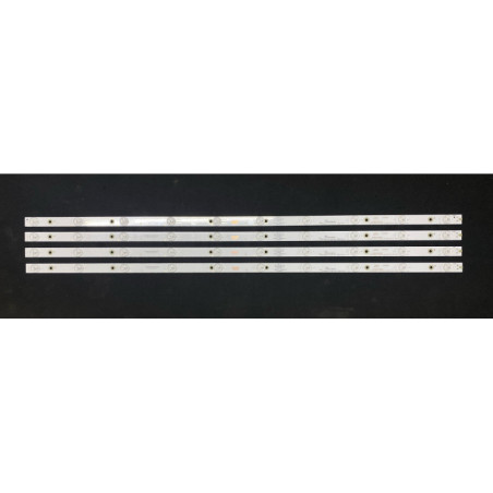 Set barete LED alte marci 39" - 4 barete x 10 leduri - 3V - 780mm - HL-00390A28-1001S-01 A0