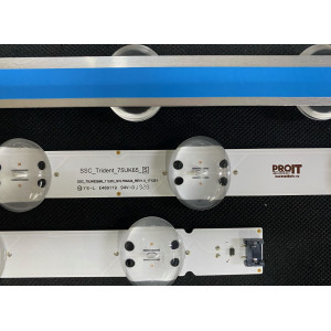 Set barete LED LG 75" - 5 barete x 11 leduri - 6V - 835mm - SSC_Trident_75UK65 - SSC_75UK62&65_11LED_SVL750A24_REV1.0_171201