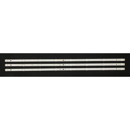 Set barete LED Panasonic 40" - 3 barete x 8 leduri - 6V - 795mm - IC-D-HWBJ40D660