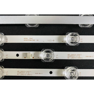 Set barete LED alte marci 40" - 2 barete x 10 leduri - 6V - 744mm - TCL-GIC-40D6-2X10-3030 - 4C-LB4010-HR01J
