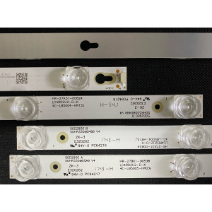 Set barete LED TCL Thomson 50" - 4 barete x 9 leduri - 4 + 5 leduri - 6V - 855mm - 4C-LB5004-HR13J + 4C-LB5005-HR03J